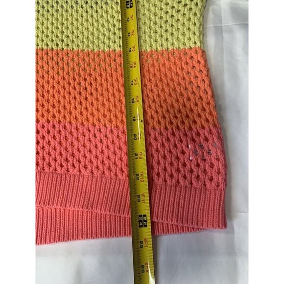 Lisa Todd Stripe Shock Sweater Multicolor Size L - Picture 6 of 8